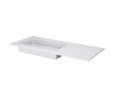 Раковина-моноблок Armadi Art QUATRO 120 WHITE (раковина слева)акрил 793-120-W-L Раковина-моноблок Armadi Art QUATRO 120 WHITE (раковина слева)акрил 793-120-W-L