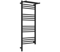 Полотенцесушитель Сунержа Богема 3.1 с 1 полкой шгв 432*215*1124 нижнее слева МЭМ цвет-тёмный титан муар 15-6006-1040 