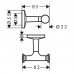 Крючок Axor Universal Circular 42812670 черный матовый 