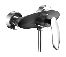 Смеситель для душа Groсenberg GB9001BC, черный/хром 