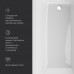 Ванна акриловая 170x75 см AM.PM Gem W93A-170-075W-A Белый 