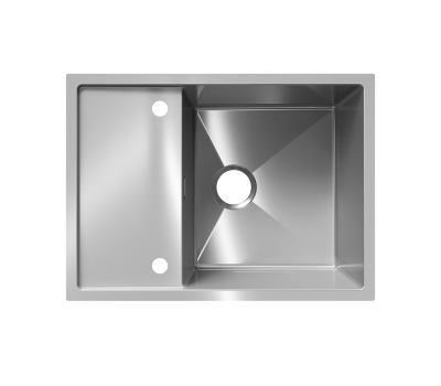 Мойка ULGRAN STEEL 680 Х 500, цвет «брашированная сталь» US 680-001 