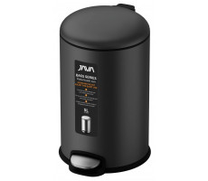 Ведро с микролифтом JAVA 5 л S-885-5Q графит Ведро с микролифтом JAVA 5 л S-885-5Q графит