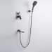 Душевая система встраиваемая Shevanik S4035T, оружейная сталь