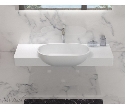 Раковина из искусственного камня NSBath NSS-1043 Раковина из искусственного камня NSBath NSS-1043