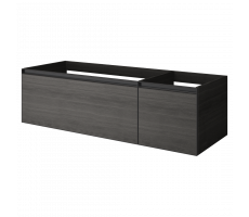 Тумба Armadi Art OAK ANTHRACITE QUATRO 2 140см профиль ANTHRACITE 790-M2-140--OA-A 
