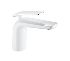 Смеситель для раковины Rose R39F R3901F, белый/хром