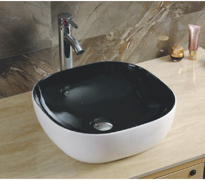 Умывальник CeramaLux 360 черный 