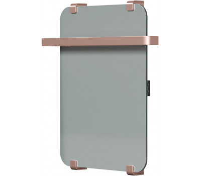 Полотенцесушитель электрический Allen Brau Infinity 60x44 с рейлингом 2.0, медь браш 