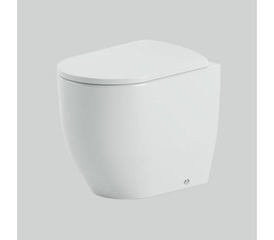 Унитаз напольный приставной Rimless Artceram Monet MNV002 01 00 Белый 