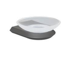 Мыльница Knotlor SD103GM оружейная сталь матовый 