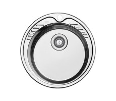 Мойка врезного монтажа с сифоном IDDIS Suno S, нерж. сталь, шелк, D510 SUN51S0i77S Мойка врезного монтажа с сифоном IDDIS Suno S, нерж. сталь, шелк, D510 SUN51S0i77S
