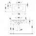 Раковина DURAVIT Happy D.2 Plus 2344830060 