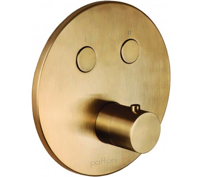 Смеситель для душа Paffoni Compact Box CPM018HGSP медовое золото брашированный