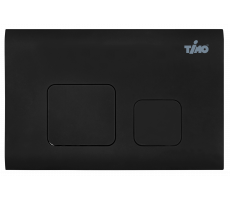 Кнопка смыва TIMO SOLI 250x165 matt black FP-002MB белый матовый 