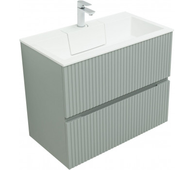 Тумба с раковиной Aquanet Джейн 80 цв.мисти грин (раковина Фортуна) 00332519 Тумба с раковиной Aquanet Джейн 80 цв.мисти грин (раковина Фортуна) 00332519