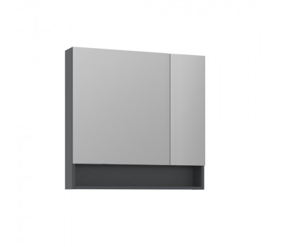Зеркальный шкаф ORKA Malta 75 антрацит матовый 3001305 