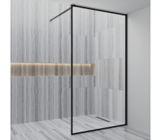Душевая перегородка 100x195 рисунок рамка PAINI-WalkIN100F 
