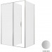 Душевой уголок Allen Brau Priority 140x100 3.31035.BA + 3.31047.BA серебро браш 