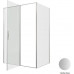 Душевой уголок Allen Brau Priority 140x100 3.31035.BA + 3.31047.BA серебро браш 