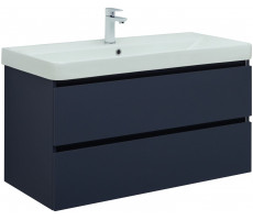 Тумба с раковиной Aquanet Вега 2.0 100 2 ящ. цв.маренго (раковина Ирис) 00344739 Тумба с раковиной Aquanet Вега 2.0 100 2 ящ. цв.маренго (раковина Ирис) 00344739