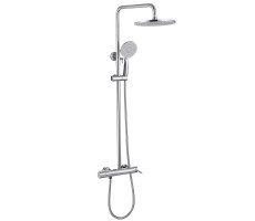 Душевая стойка ABBER Emotion AF8816 с изливом, хром 