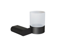 Стакан для ванной комнаты Knotlor SC102BL черный матовый 