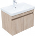 Тумба с раковиной Aquanet Оптима 70 цв. дуб светлый 00345357 Тумба с раковиной Aquanet Оптима 70 цв. дуб светлый 00345357
