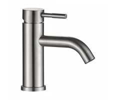 Смеситель для раковины OLIVE’S Economy AKERO кругл. нержавеющая сталь AK11100 нержавеющая сталь 