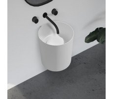 Раковина подвесная ABBER Stein AS2624 белая матовая Раковина подвесная ABBER Stein AS2624 белая матовая