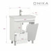 Тумба под раковину Onika Айленд 70 напольная, белая, с корзиной (ум. Адриана 70) 107062 Тумба под раковину Onika Айленд 70 напольная, белая, с корзиной (ум. Адриана 70) 107062
