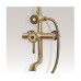 Комплект для душа встраиваемый с изливом душ "Круг" Bronze de Luxe WINDSOR 10120R бронза 