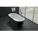 Ванна акриловая отдельностоящая BELBAGNO BB71-NERO BB71-1700-NERO-W0 