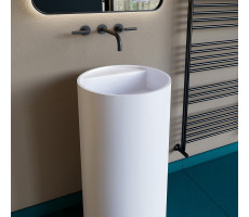 Раковина напольная Salini ARMONIA TOP 201 130124M белый матовое Раковина напольная Salini ARMONIA TOP 201 130124M белый матовое