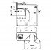 Смеситель для раковины Hansgrohe Talis E 71732000 хром 