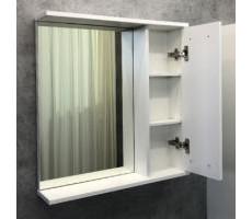 Зеркало-шкаф Comforty Модена М-60 белое матовое 00-00001639 