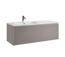 Тумба подвесная SANCOS Snob R 1.0 1195х445х406, c одним ящиком оснащенным доводчиками, Doha Soft , арт.SNR1.0120LSM Тумба подвесная SANCOS Snob R 1.0 1195х445х406, c одним ящиком оснащенным доводчиками, Doha Soft , арт.SNR1.0120LSM