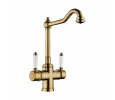 Смеситель для кухни OMOIKIRI Tottori, цвет-античная латунь 4994009 Смеситель для кухни OMOIKIRI Tottori, цвет-античная латунь 4994009