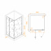 Душевой уголок RGW SV-030B 1000x1000 353203000-24 Черный Душевой уголок RGW SV-030B 1000x1000 353203000-24 Черный