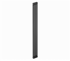 Радиатор, RIFAR, TUBOG, 2180-04-B1, цвет-Антрацит матовый, 3/4" TUB 2180-04-AN 