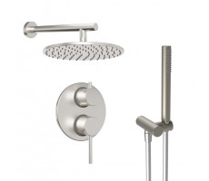 Комплект на 2 потребителя Cox Paini, для душа, брашированный никель PVD PAINI 78PWSET26911SH 