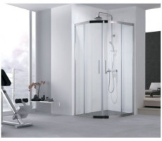Душевой уголок Aquanet Delta NPE2142 100x100, R550, прозрачное стекло 