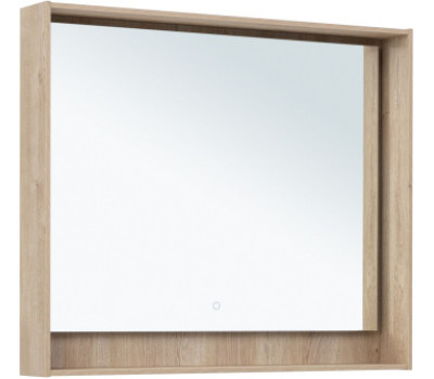 Зеркало Aquanet Милан 100 дуб светлый 