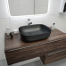 Раковина Teymi Solli 50 artceramic, накладная, Черная Матовая T50392 