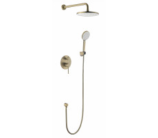 Душевая система скрытого монтажа Vessel GOLD Set_3in1 VODA 