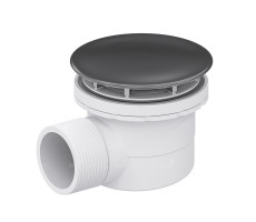 Сифон для душевых поддонов RGW Velplex QYD-06 графит 18241106-02 Сифон для душевых поддонов RGW Velplex QYD-06 графит 18241106-02