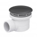 Сифон для душевых поддонов RGW Velplex QYD-06 графит 18241106-02  