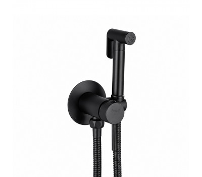 Гигиенический душ со смесителем FRAP F7505-6, черный 