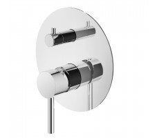 Внешняя часть встраиваемого смесителя для душа на 2-3 выхода Plumberia Selection IXO XO1901CR Внешняя часть встраиваемого смесителя для душа на 2-3 выхода Plumberia Selection IXO XO1901CR