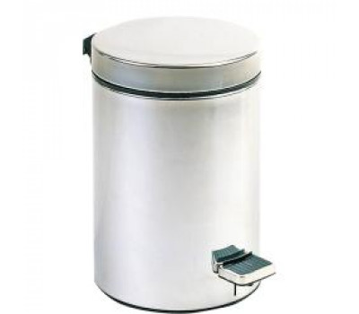 Ведро из нерж. Стали 20 л. с педалью матовое, 09100.20.S,  шт NOFER 09100.20.S 